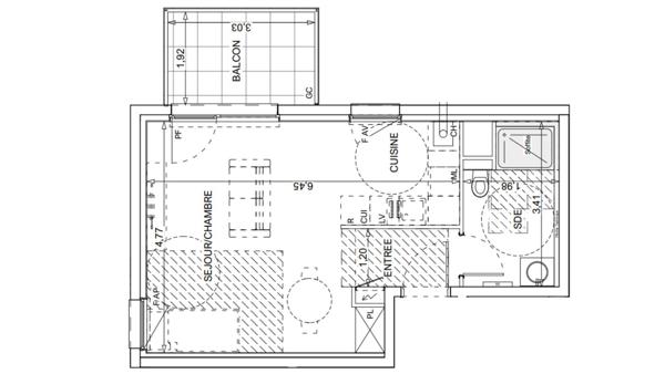 Appartement à vendre 1 pièce 34 m² Katzenthal