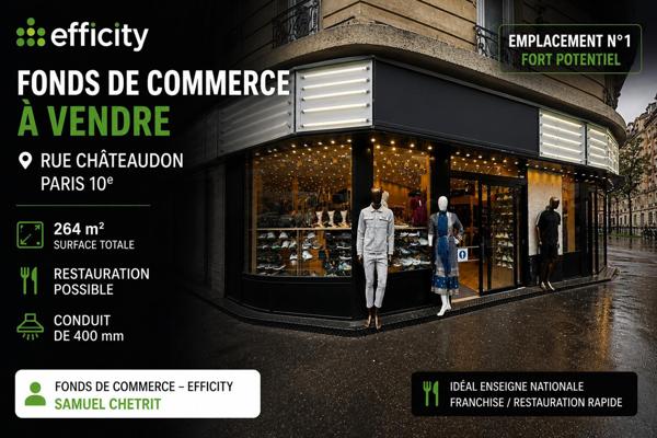 Fonds De Commerce - 264 m²