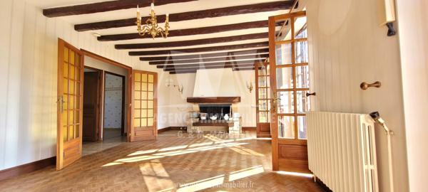 EXCLUSIVITÉ - PUYMOYEN - MAISON DE PLAIN-PIED DE 94 m² + GARAGE 26 m² indép , GARAGE, PISCINE, TERRAIN DE 1200 m²