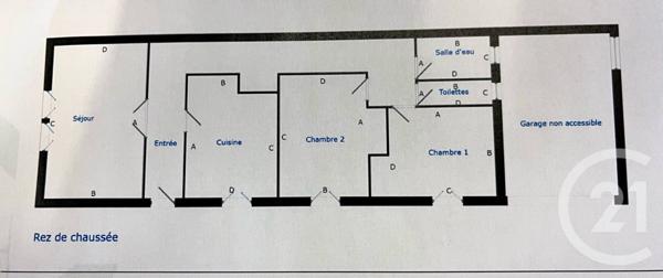 Maison à vendre  3 pièces - 73 m2 CARCASSONNE - 11