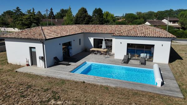 Maison contemporaine de plain-pied – Piscine – Prestations de qualité Détails des diagnostics énergétiques