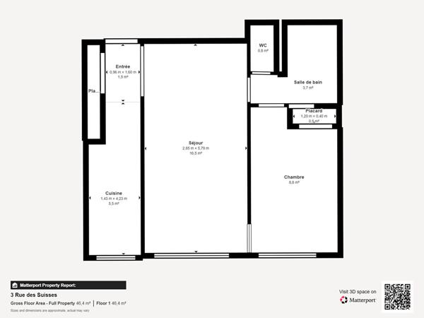 À louer : Appartement meublé 2 pièces à Paris 14ème