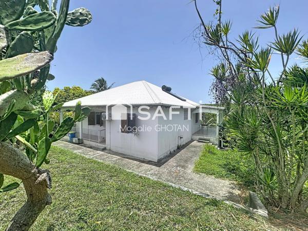 Villa exceptionnelle de 132m2 et son terrain de 1328m2 au Moule