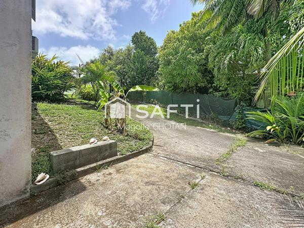 Villa exceptionnelle de 132m2 et son terrain de 1328m2 au Moule