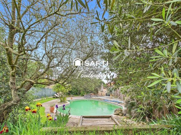 une Toulousaine du XIXe siècle au charme préservé Saint Martin du Touch