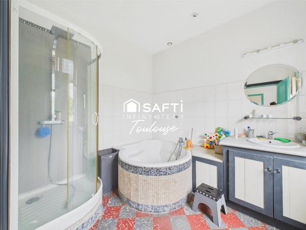 une Toulousaine du XIXe siècle au charme préservé Saint Martin du Touch