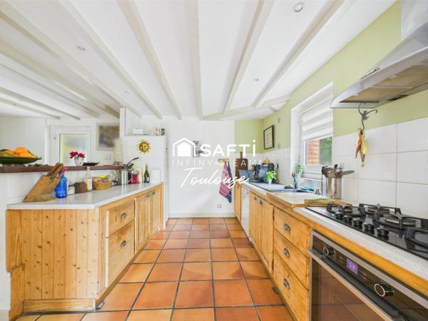 une Toulousaine du XIXe siècle au charme préservé Saint Martin du Touch