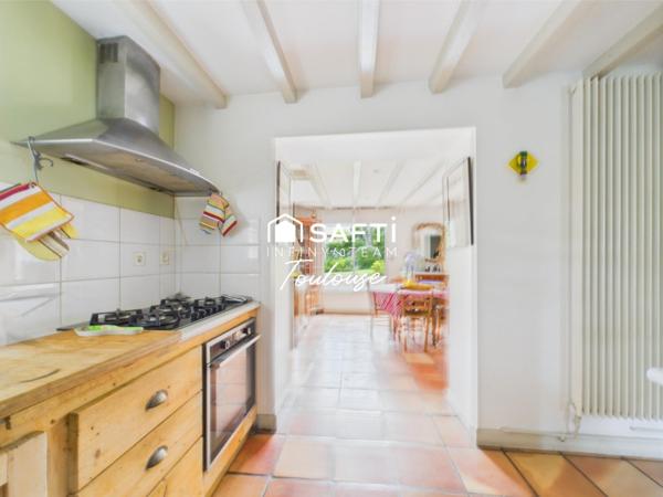 une Toulousaine du XIXe siècle au charme préservé Saint Martin du Touch