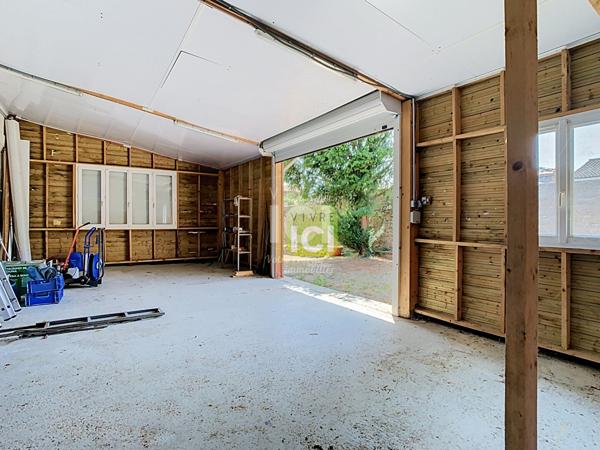 MAISON À FORT POTENTIEL , ATELIER 60 M² , JARDIN ,COMBLES AMÉNAGEABLES