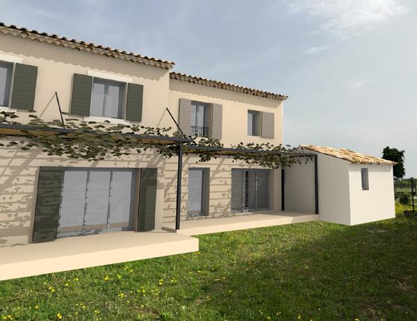 Villa contemporaine orientée sud, 4 chambres dont 1 de plain-pied, jardin et garage - proximité immédiate des commodités