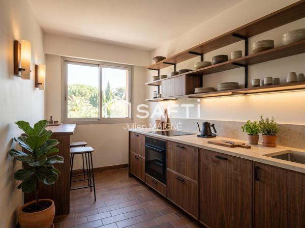 T3 traversant lumineux – balcon, cave & parking