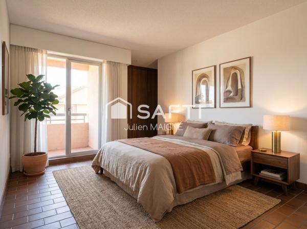 T3 traversant lumineux – balcon, cave & parking