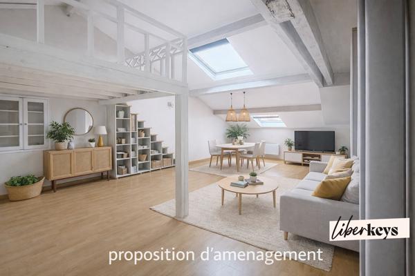 APPARTEMENT 2P DE 59,54M2 TRES LUMIINEUX