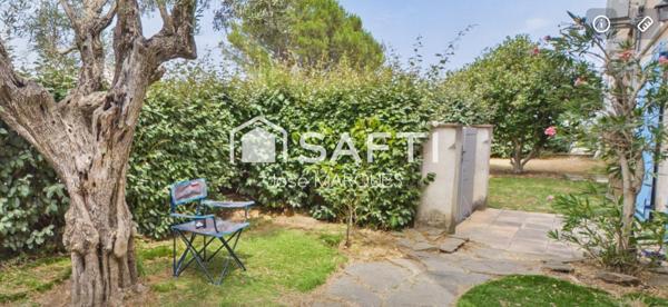 Appartement climatisé T3 70m² jardin parking