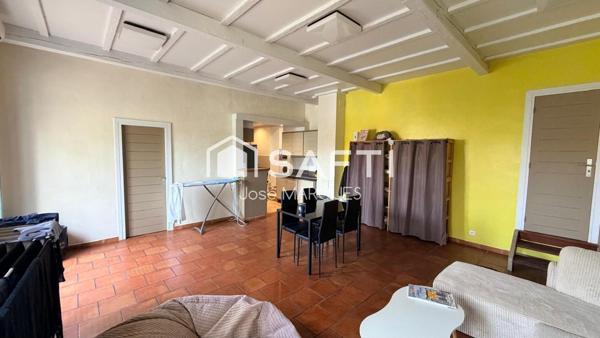 Appartement climatisé T3 70m² jardin parking