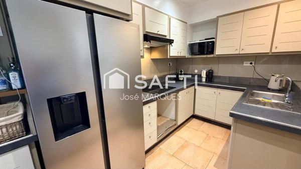 Appartement climatisé T3 70m² jardin parking