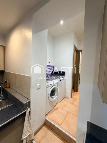 Appartement climatisé T3 70m² jardin parking