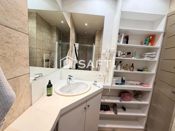 Appartement climatisé T3 70m² jardin parking