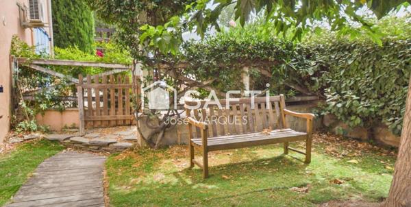 Appartement climatisé T3 70m² jardin parking