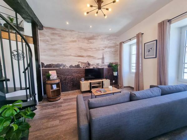 Duplex + studio meublé