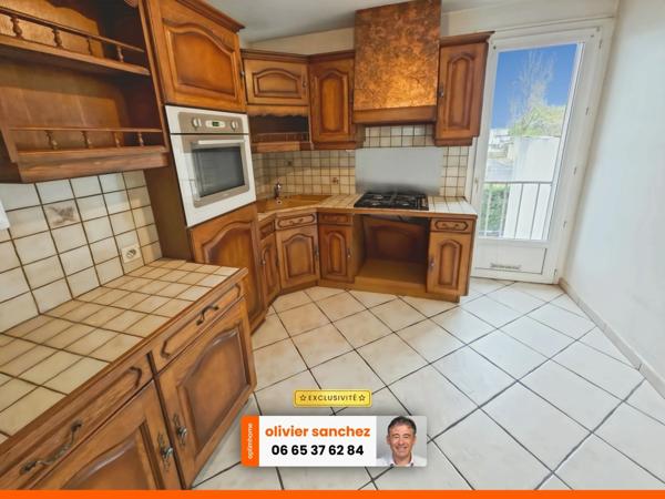 Appartement T4 – 68 m² – 1er étage – Quartier La Plaine / Clermont-Ferrand (63100) Garage + 2 caves