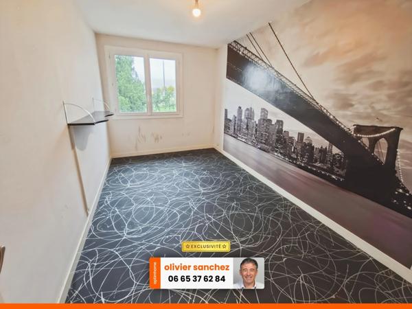 Appartement T4 – 68 m² – 1er étage – Quartier La Plaine / Clermont-Ferrand (63100) Garage + 2 caves