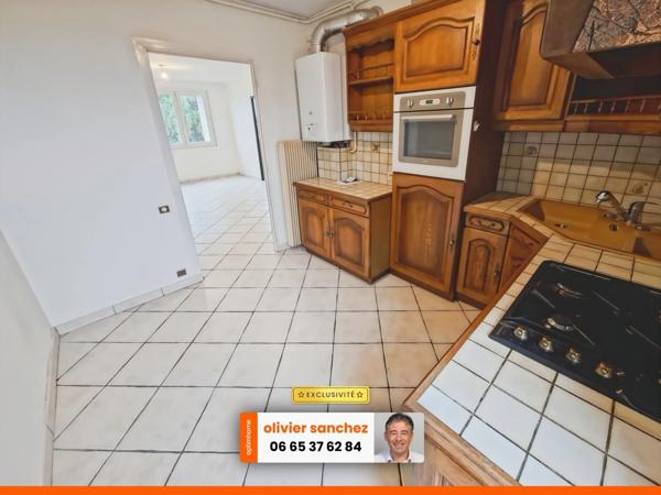 Appartement T4 – 68 m² – 1er étage – Quartier La Plaine / Clermont-Ferrand (63100) Garage + 2 caves