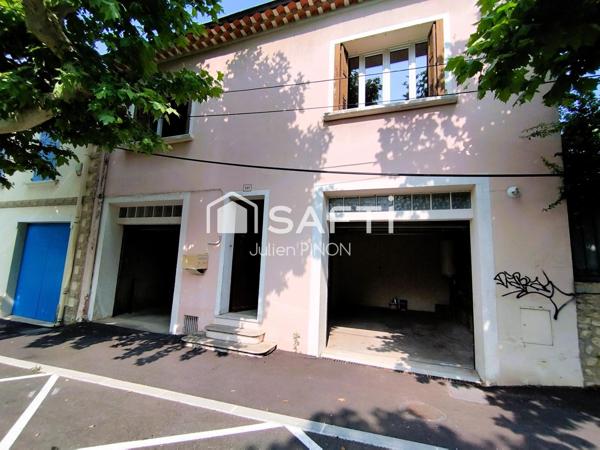 Maison et Garage et dépendance centre ville d'APT