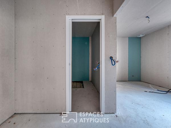 Anciennes écuries revisitées, au coeur d’un quartier prisé d’Orléans