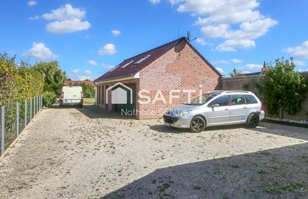 MAISON AVEC JARDIN ET DEPENDANCE/GARAGE A 10 MINUTES DE STEENVOORDE ET DE WORMHOUT