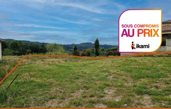 Terrain constructible 1203 m2 - Saint-Donat-sur-l'Herbasse