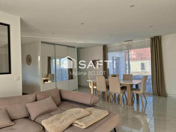 Superbe plain-pied récent de 122 m² climatisé