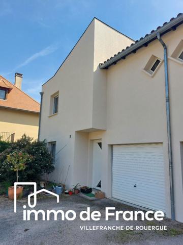Appartement T3  70.28m² garage, parking, terrasse et jardinet.