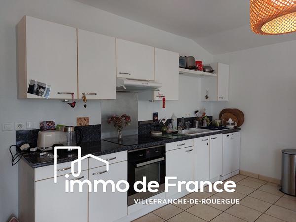 Appartement T3  70.28m² garage, parking, terrasse et jardinet.
