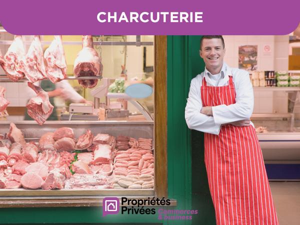 Droit au bail - Boucherie 60 m² + Sous sol + Appartement 40 m² + Jardin + Box