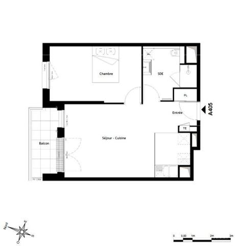 Appartement à vendre 2 pièces 47 m² Issy-les-Moulineaux