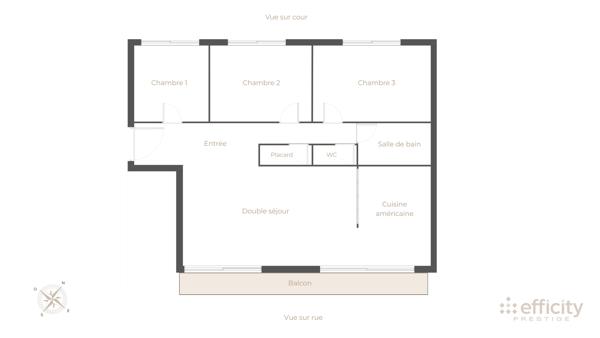 Appartement
         4 pièces
        - 86 m² 739 000 € *