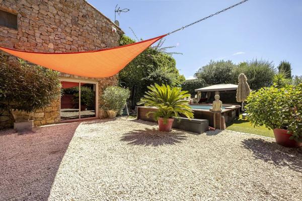 Antibes (Saint Jean) – Villa avec garage, jardin et piscine