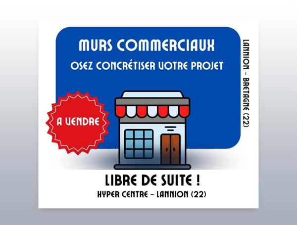 Local Commercial à LANNION, 22300 - 6 pièces 63m²