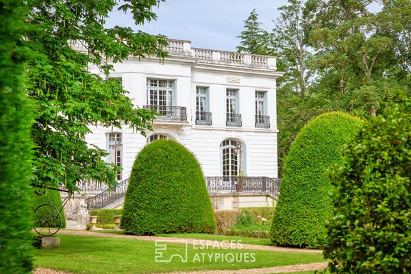 Château « Folie XVIIIème » au bord de l’Eure