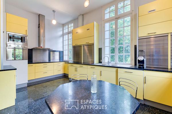 Château « Folie XVIIIème » au bord de l’Eure