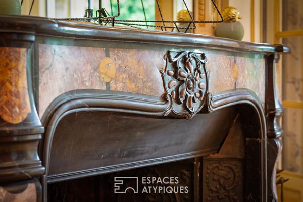 Château « Folie XVIIIème » au bord de l’Eure