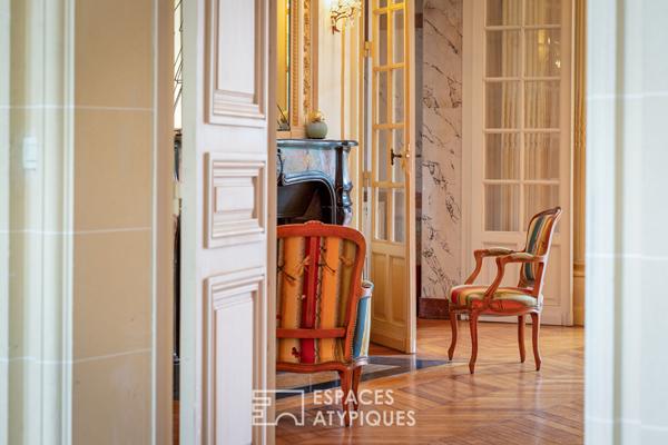 Château « Folie XVIIIème » au bord de l’Eure