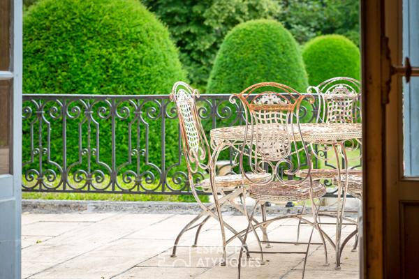 Château « Folie XVIIIème » au bord de l’Eure
