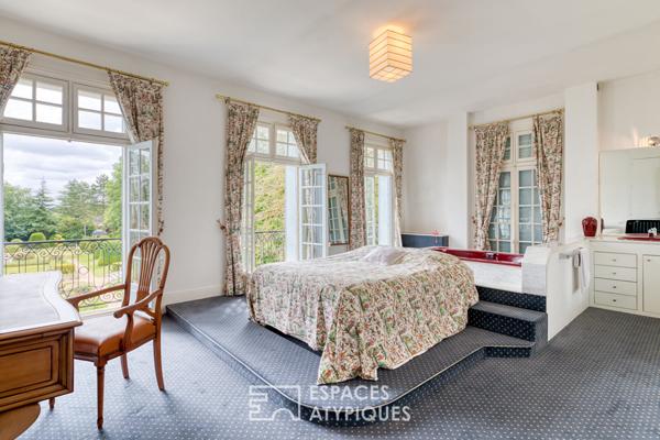 Château « Folie XVIIIème » au bord de l’Eure