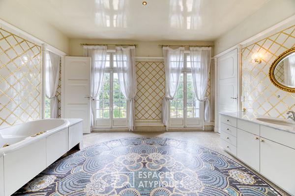 Château « Folie XVIIIème » au bord de l’Eure