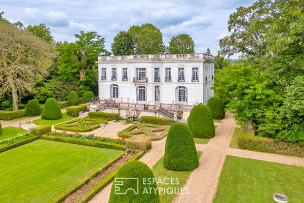 Château « Folie XVIIIème » au bord de l’Eure