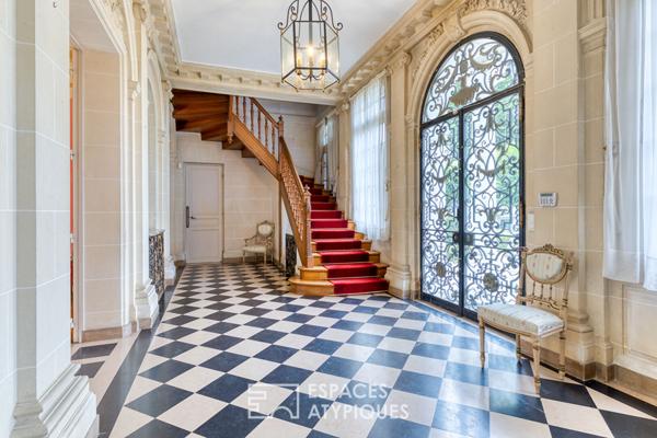 Château « Folie XVIIIème » au bord de l’Eure