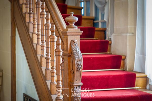 Château « Folie XVIIIème » au bord de l’Eure
