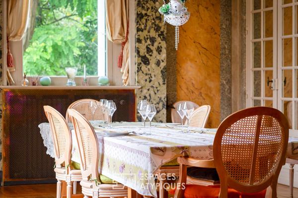 Château « Folie XVIIIème » au bord de l’Eure